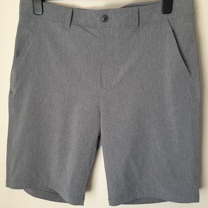 Old Navy Slim Fit Flat Front Grey Men's Shorts